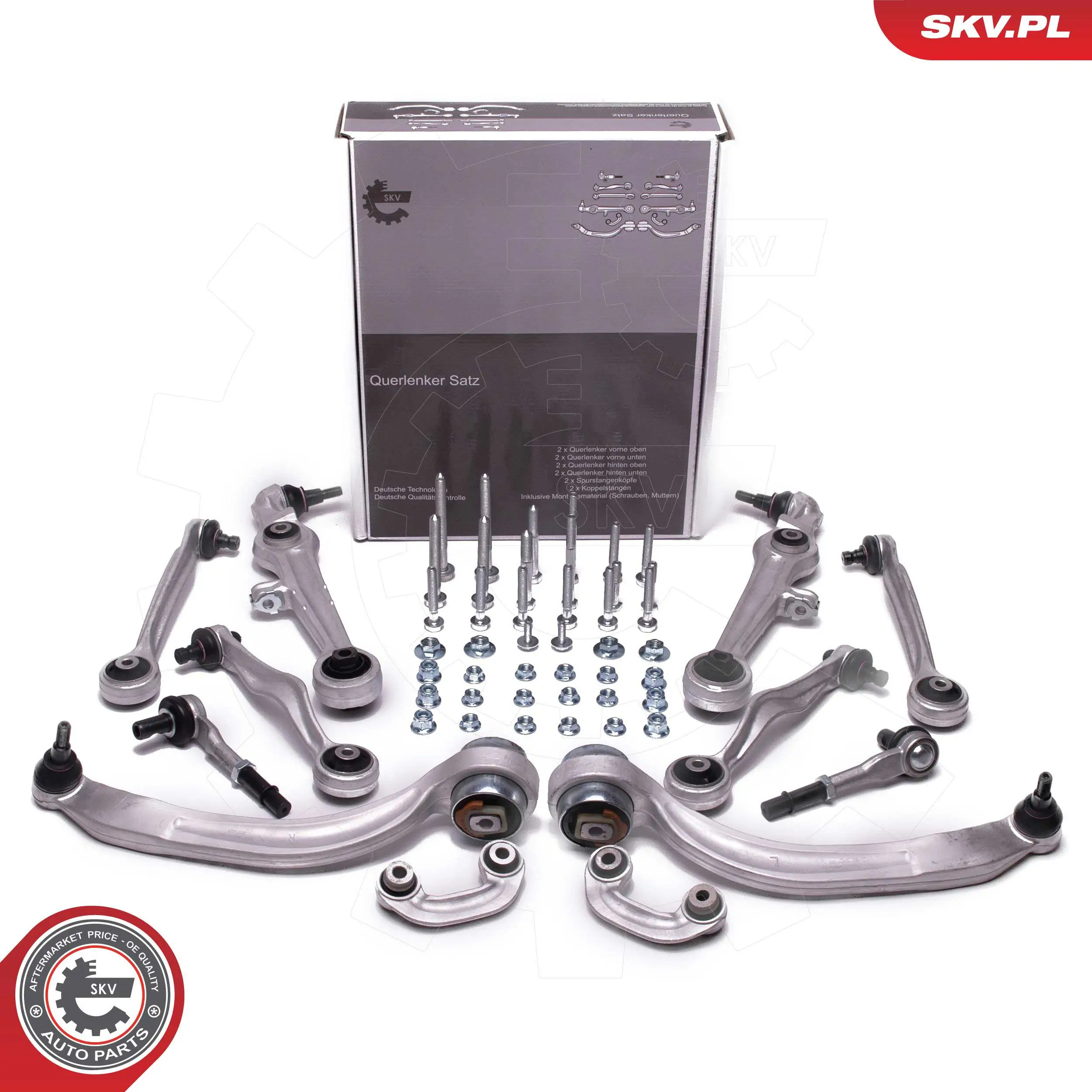 Control/Trailing Arm Kit, wheel suspension